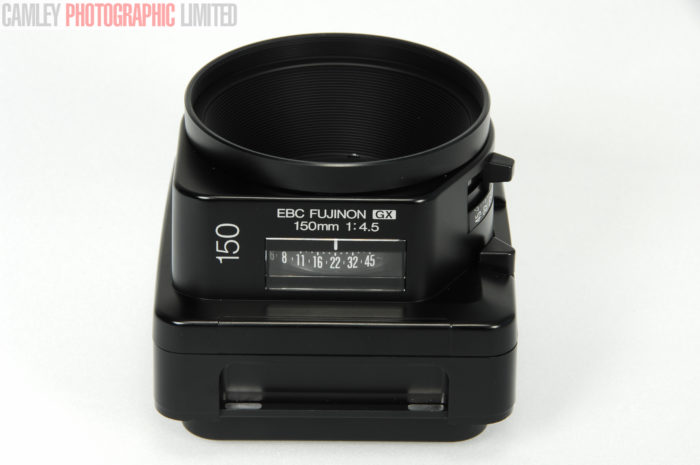 Fuji GX680 f4.5 150mm Lens. w/ Caps and Original Case. Graded: LN- [#9679] - Image 3