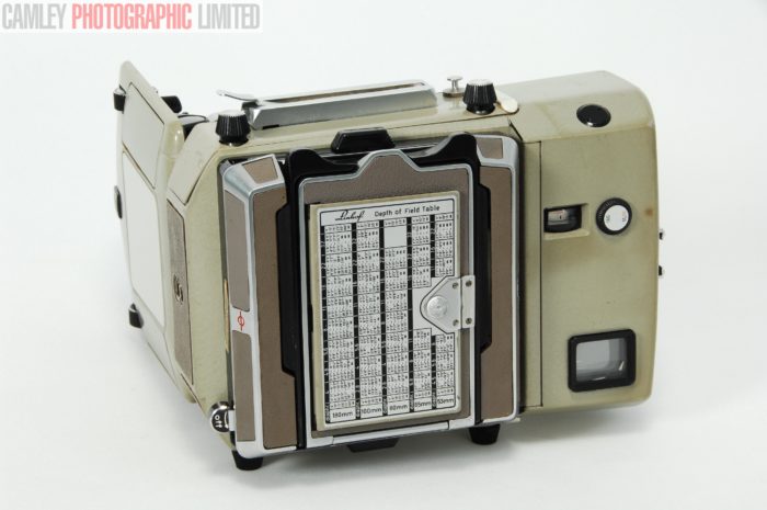 Linhof 70 Camera Body w/ Rangefinder and Light Meter. 6x9. Graded: EXC [#9643] - Image 5