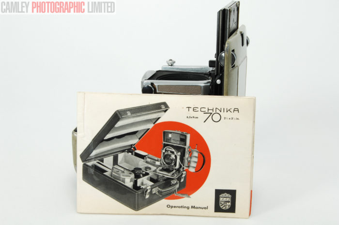 Linhof 70 Camera Body w/ Rangefinder and Light Meter. 6x9. Graded: EXC [#9643] - Image 8