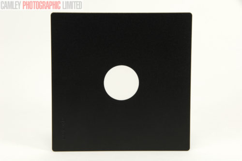 Lens Board for Sinar MPP Horseman; 34.6mm - Copal #0. Graded: NEW [#93.0]