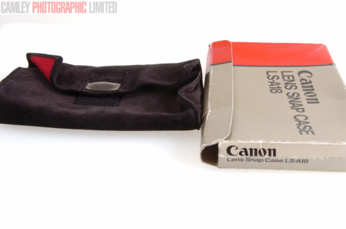 Canon Lens FD Lens Snap Case (LS-A18). Graded: LN- [#8662]