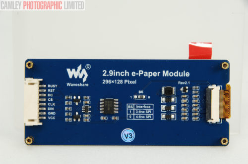 Waveshare 2.9 ePaper Display 296x128 for Tasmota. Graded: NEW [#91]