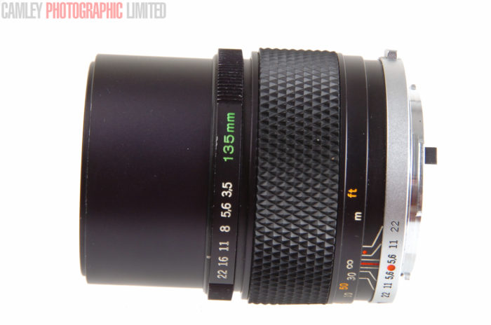 Olympus OM 135mm f3.5 Lens for OM-10 etc. Graded: LN- [#8596] - Image 4