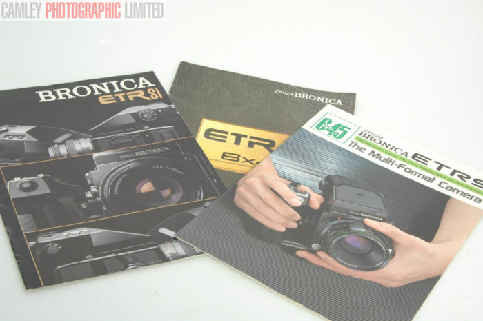 Bronica 645 ETR ETRS ETRSi 6x4.5 Sales Brochures. Graded: EXC+ [#9557] - Image 3