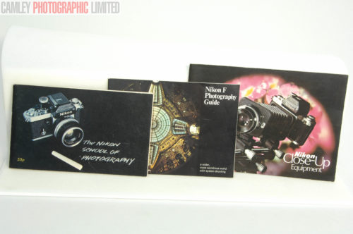 Nikon F Sales Brochures & Photography Guides. Graded: EXC+ [#9553]