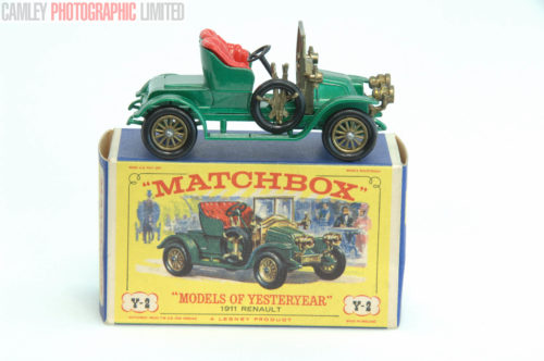 Yesteryear 1911 Renault Two Seater. Boxed (Y2-2). Graded: LN- [#9749]