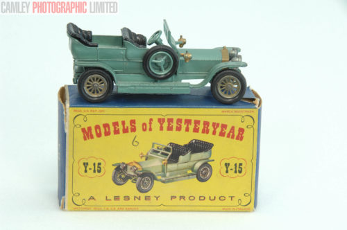 Yesteryear Rolls Royce Silver Ghost. Boxed (Y15-1). Graded: EXC+ [#9744]
