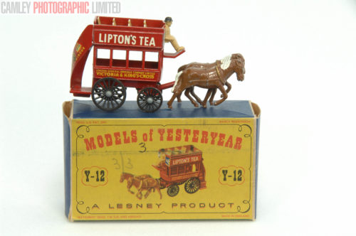 Yesteryear 1899 London Horse Drawn Bus. Issue 4 (Y12-1). Graded: EXC+ [#9745]