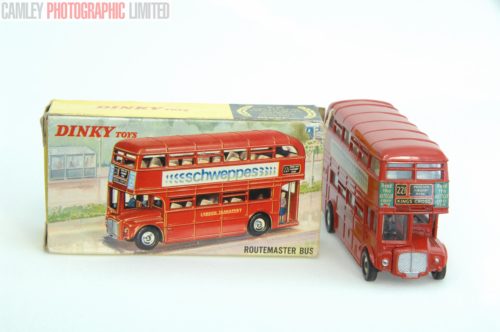 Dinky 289 Routemaster Schweppes Bus. Boxed (289). Graded: LN- [#9764]