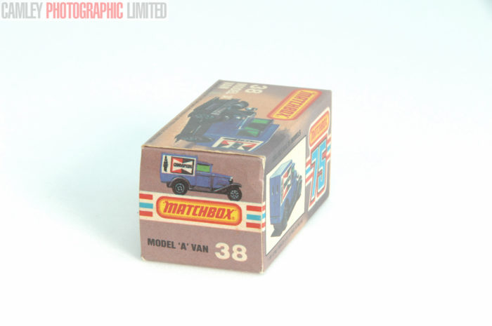 Matchbox 38 Model A Van. Champion. Boxed. Mint (38). Graded: LN- [#9770] - Image 7
