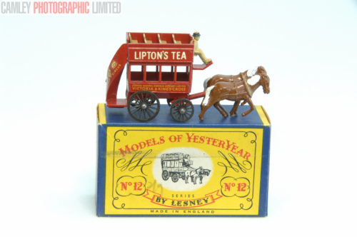 Yesteryear 1899 London Horse Drawn Bus. Issue 1 (Y12-1). Graded: LN- [#9782]