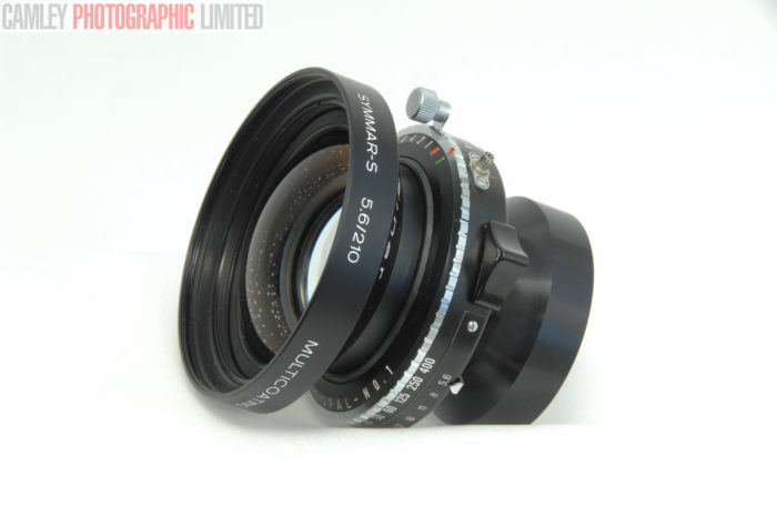 Schneider Symmar-S 4x5 5x7 f5.6 210mm Lens by Sinar. Graded: EXC+ [#9708] - Image 4