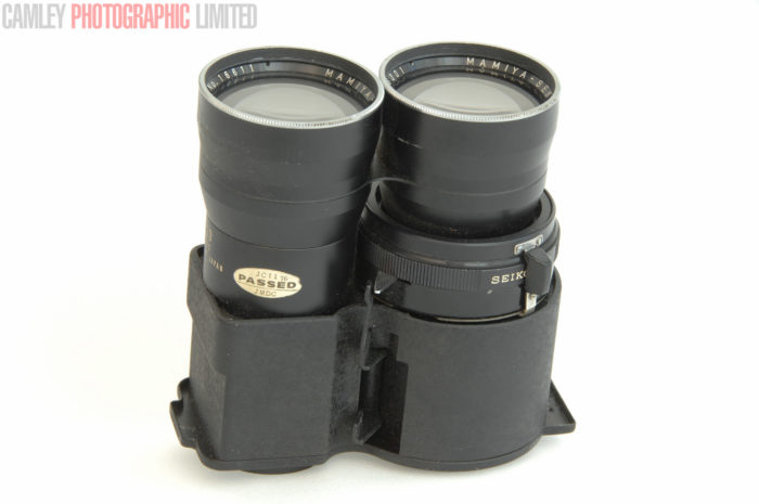 Mamiya TLR f6.3 250mm Lens. Fungus and haze. Shutter okay. Graded: BGN [#9692] - Image 4