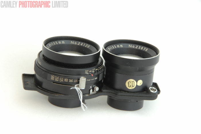 Mamiya TLR f3.5 105mm Lens. Fugus and haze. Shutter okay. Graded: BGN [#9695] - Image 4