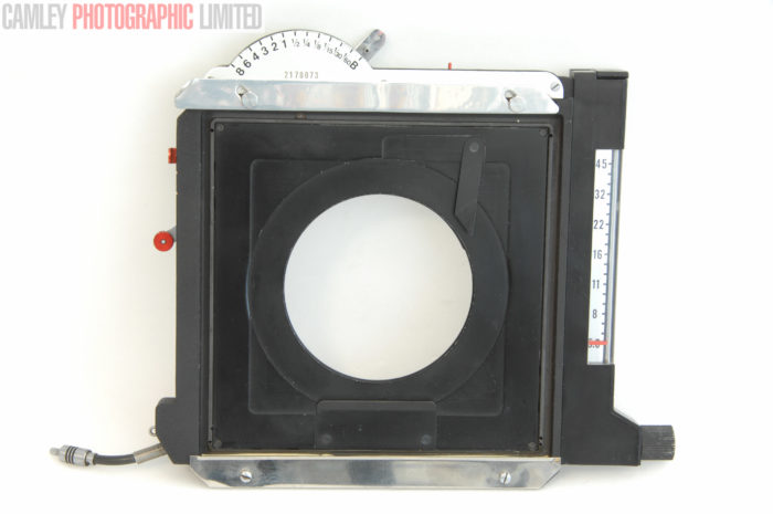 Sinar Copal DB Shutter and Release plus Extension (521.31). Graded: EXC+ [#9832] - Image 3