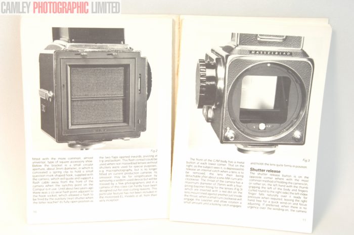 R Gordon Taylor - Hasselblad V System Book. Loose pages. Graded: BGN [#9555] - Image 3