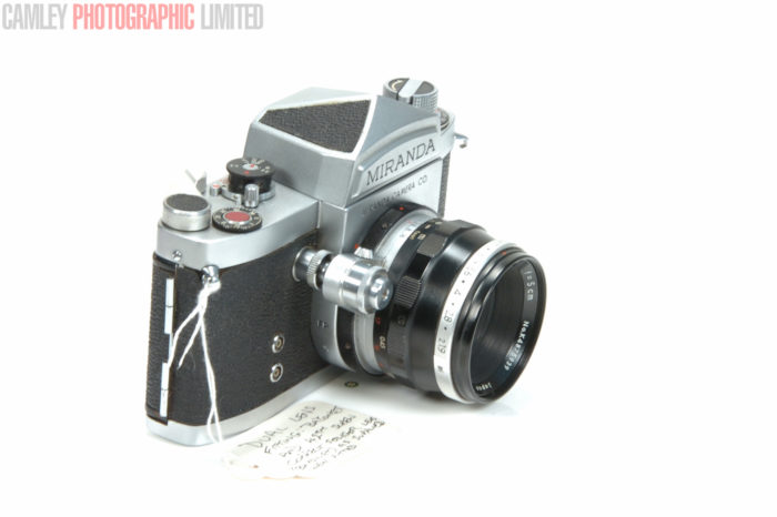Miranda DR SLR Camera w/ f1.9 50mm Lens & WLF. Graded: EXC+ [#8920] - Image 4