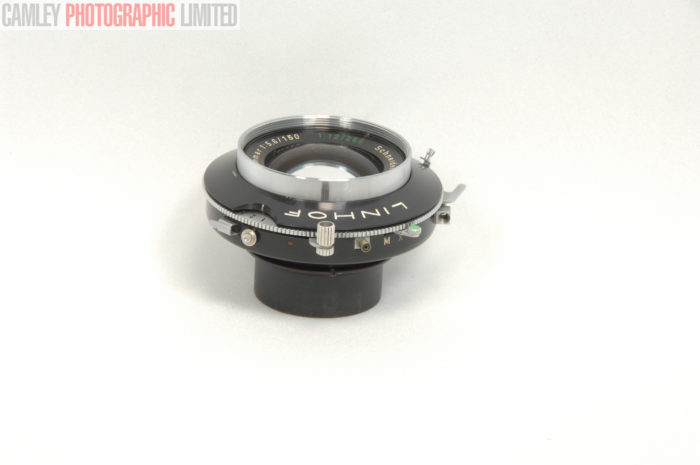 Linhof Schneider Symmar 150mm f5.6 Lens & #1 Shutter. Graded: EXC+ [#9981] - Image 4