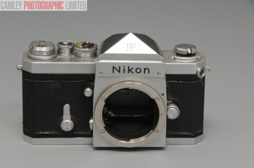 Nikon F Body in Chrome. Early 1960 model - 641xxxx. Graded: EXC [#6804]