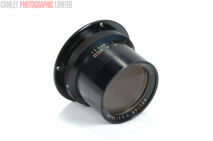 Voigtlander Heliar f4.5 30cm Lens w/ Sinar board. Graded: EXC+ [#8807] - Image 3