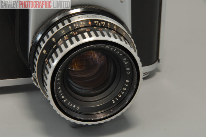 Pentacon Six TL 6x6 SLR w/ 80mm f2.8. Shutter certificate. Graded: EXC- [#10324] - Image 2