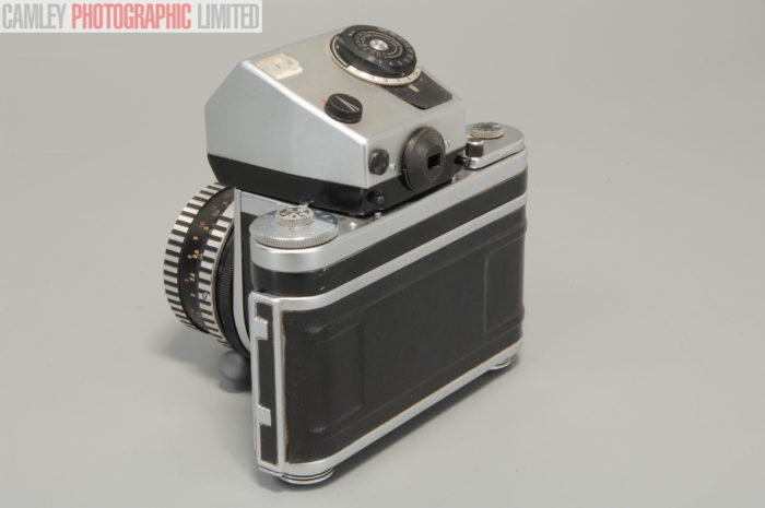 Pentacon Six TL 6x6 SLR w/ 80mm f2.8. Shutter certificate. Graded: EXC- [#10324] - Image 3