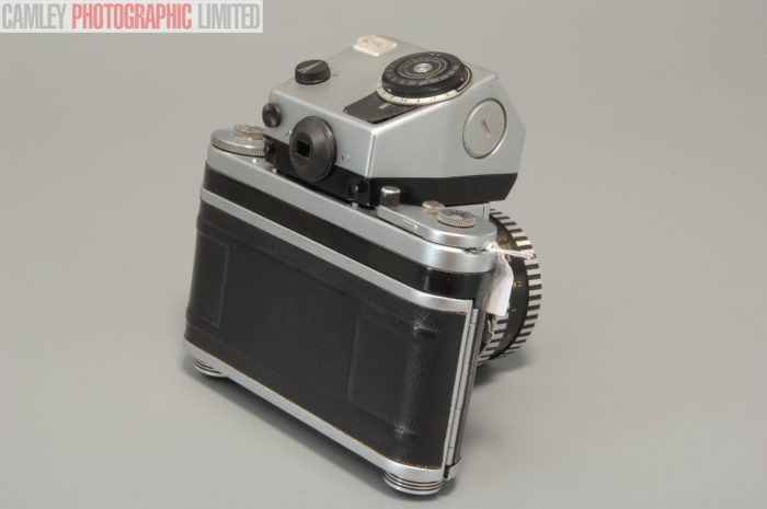 Pentacon Six TL 6x6 SLR w/ 80mm f2.8. Shutter certificate. Graded: EXC- [#10324] - Image 4