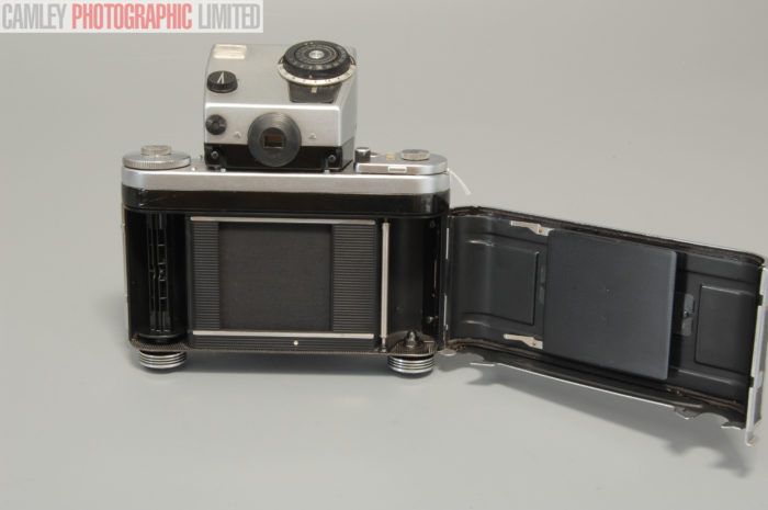 Pentacon Six TL 6x6 SLR w/ 80mm f2.8. Shutter certificate. Graded: EXC- [#10324] - Image 6