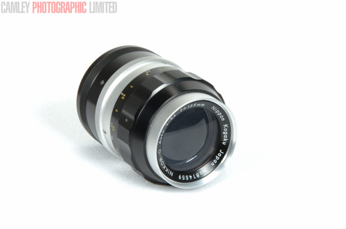 Nikon f3.5 135mm pre-AI Nikkor-Q Lens. HAZE. Graded: BGN [#8053] - Image 2