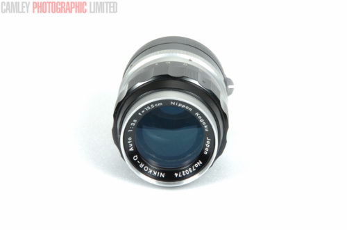 Nikon f3.5 135mm pre-AI Pat Pend Lens. FUNGUS. Graded: BGN [#8052]
