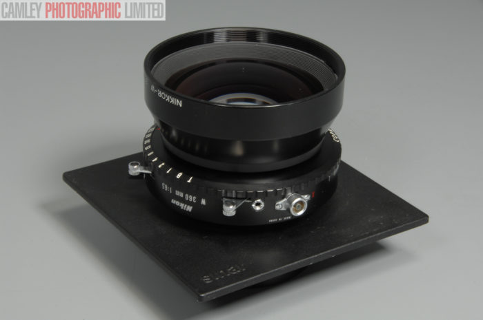 Nikon Nikkor-W 360mm F6.5 Large Format Lens & Shutter. Graded: LN- [#10349] - Image 2