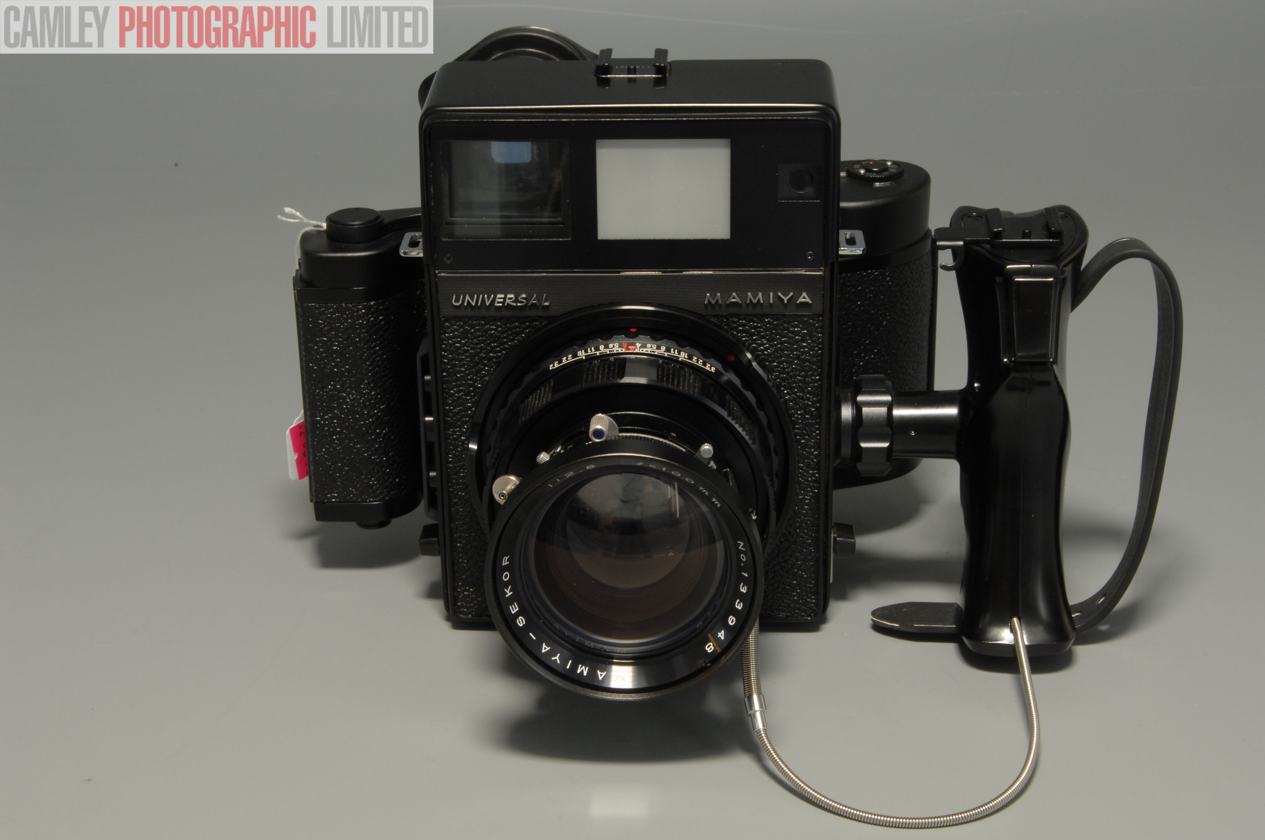Mamiya Universal 6x9 Press Camera w/ FAST 100mm f2.8 Lens. Graded: LN-  [#10348]