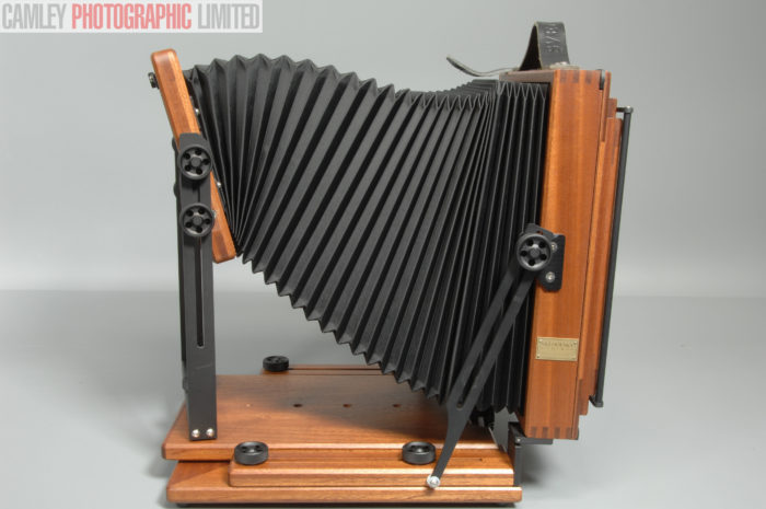 Svedovsky 8x10 Mahogany Wooden Field Camera w/ Flight Case. Graded: LN- [#10351] - Image 4