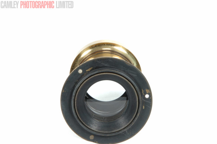 Buschs Portrait Aplanat Brass Lens No.3 f6 11 inch. Graded: EXC+ [#8252] - Image 8