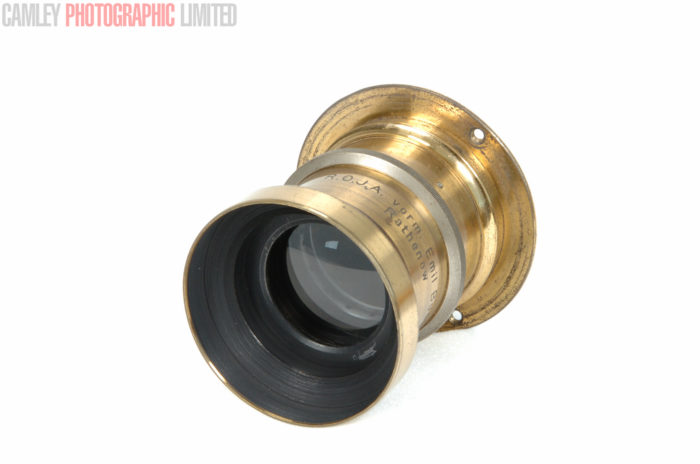 Buschs Portrait Aplanat Brass Lens No.3 f6 11 inch. Graded: EXC+ [#8252] - Image 13