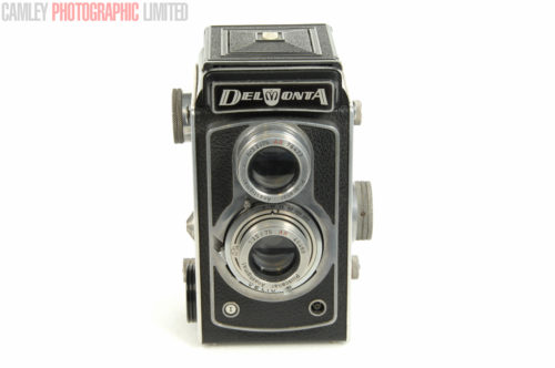 Montanus Delmonta TLR Camera w/ f3.5 75mm Lens. Graded: EXC+ [#8896]