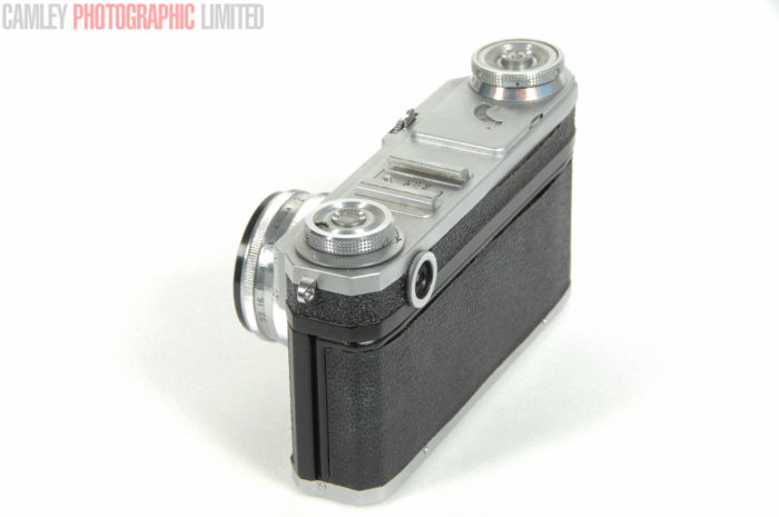 Kiev 4a Type 2 Camera w/ f2 53mm lens. Slow shutter (A85). Graded: AS-IS [#7775] - Image 10