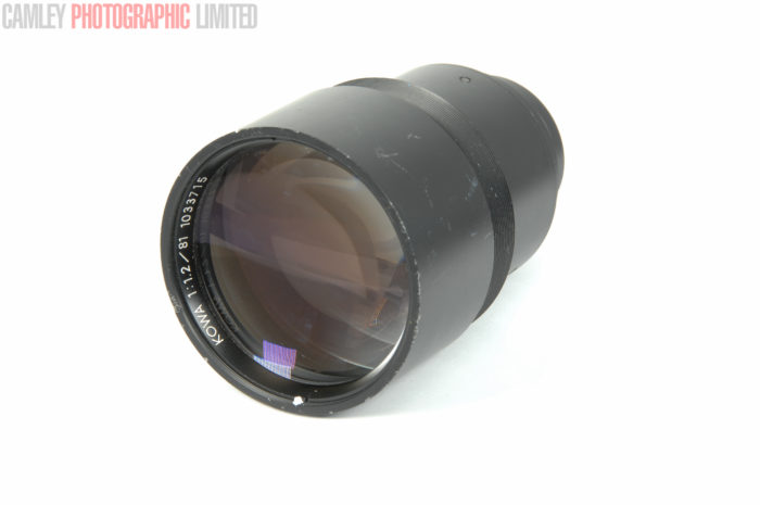 Kowa f1.2 81mm Lens. No aperture control. Graded: BGN [#9060] - Image 13