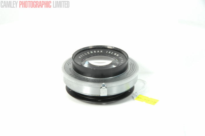 Wollensack Raptar f4.5 162mm Lens & Shutter for Alphax. Graded: EXC [#9078] - Image 3