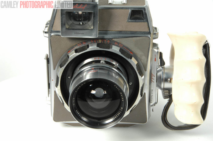 Linhof Press Camera w/ 53mm f4.5 Biogon Lens. Graded: EXC- [#9166] - Image 3