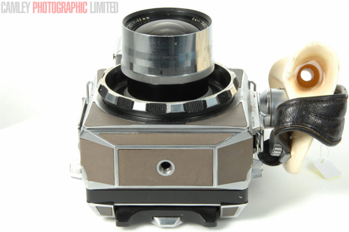 Linhof Press Camera w/ 53mm f4.5 Biogon Lens. Graded: EXC- [#9166] - Image 4