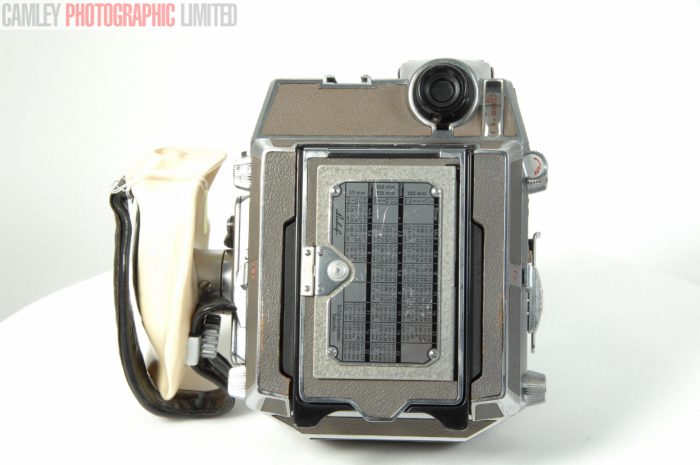 Linhof Press Camera w/ 53mm f4.5 Biogon Lens. Graded: EXC- [#9166] - Image 5