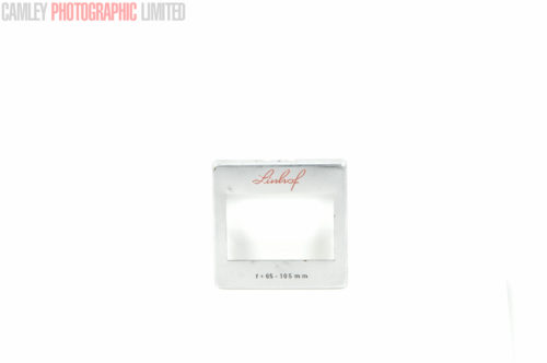 Linhof 6x9 Viewfinder Mask - 65-105mm. Graded: EXC [#9193]