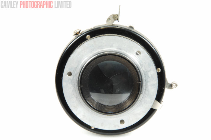 Carl Zeiss Jena Tessar f4.5 13.5cm Lens in Shutter. Graded: EXC- [#9340] - Image 3