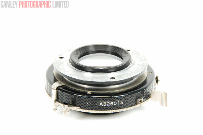 Carl Zeiss Jena Tessar f4.5 13.5cm Lens in Shutter. Graded: EXC- [#9340] - Image 4