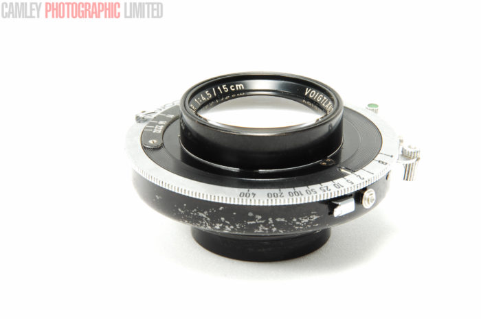 Voigtlander Heliar f4.5 15cm Lens in Shutter. Graded: EXC+ [#9322] - Image 5