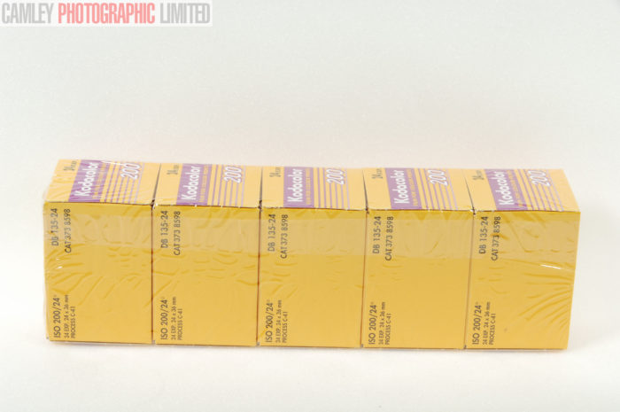 Kodak Kodacolor 5 pack of 200 35mm 24 Film. Exp. 2001. Graded: AS-IS [#9363] - Image 3