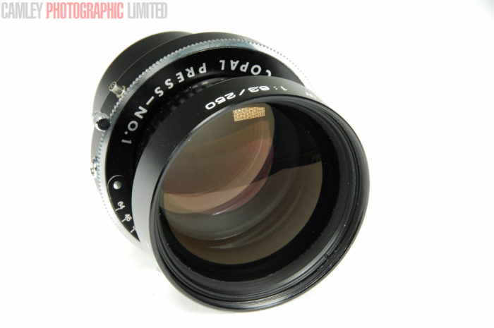 Fujinon W 250mm f6.3 Large Format Lens & Shutter. Graded: LN- [#9373] - Image 13