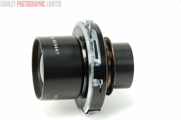 Wollensack Raptar f5.6 8inch Lens w/ Rapax #0 Shutter. Graded: EXC+ [#9308] - Image 3