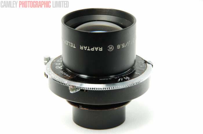 Wollensack Raptar f5.6 8inch Lens w/ Rapax #0 Shutter. Graded: EXC+ [#9308] - Image 6